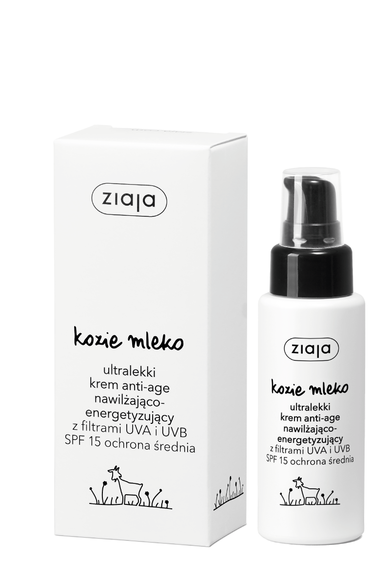 KOZIE MLEKO ULTRALEKKI KREM SPF 15  50 ml
