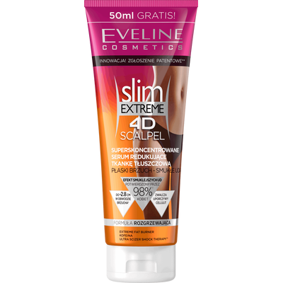 SLIM EXTREME 4D SCALPEL SER.REDUKUJĄCE TKANKĘ TŁUSZCZOWĄ 250ML