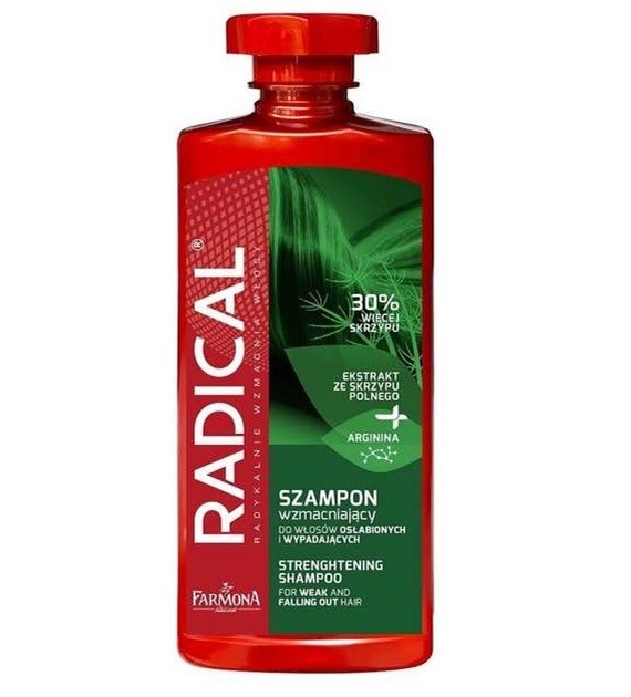 Radical  Szampon wzmacniający do włosów osłabionych i wypadających  400 ml   (ZP)  (12  szt.w op.zbiorczym)
