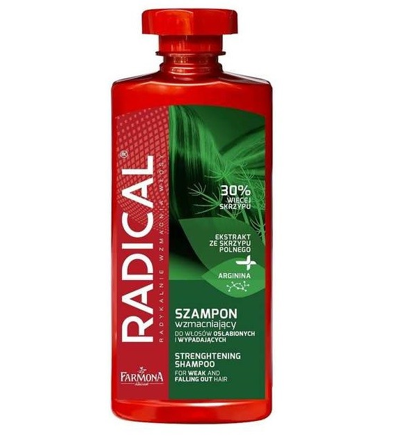 Radical Szampon wzmacniający do włosów osłabionych i wypadających, 400 ml
