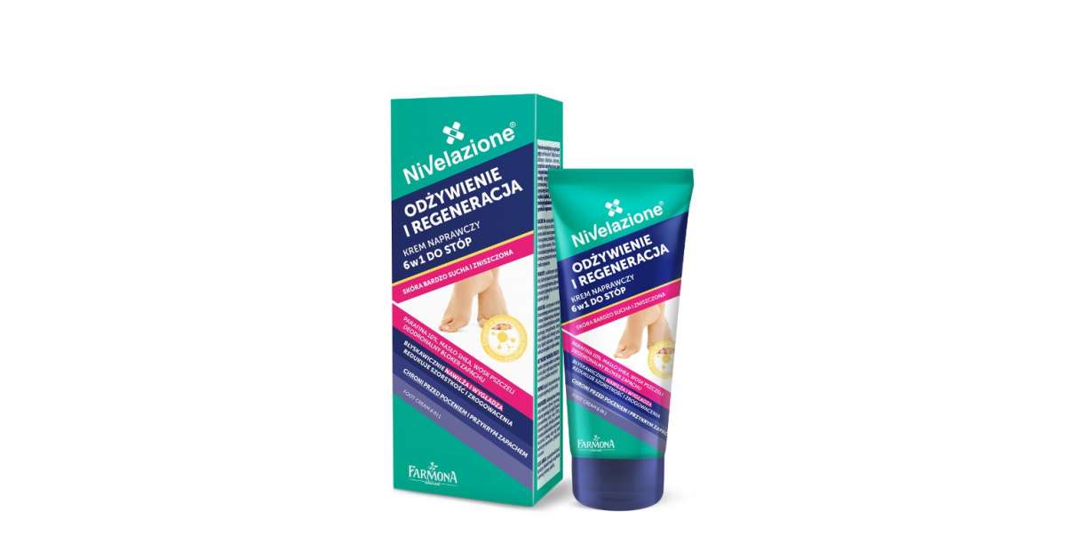 Nivelazione Krem naprawczy 6w1 do stóp, 75 ml