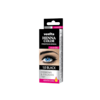 VENITA HENNA PROFESSIONAL ŻELOWA FARBA DO BRWI I RZĘS CZARNA / 15g