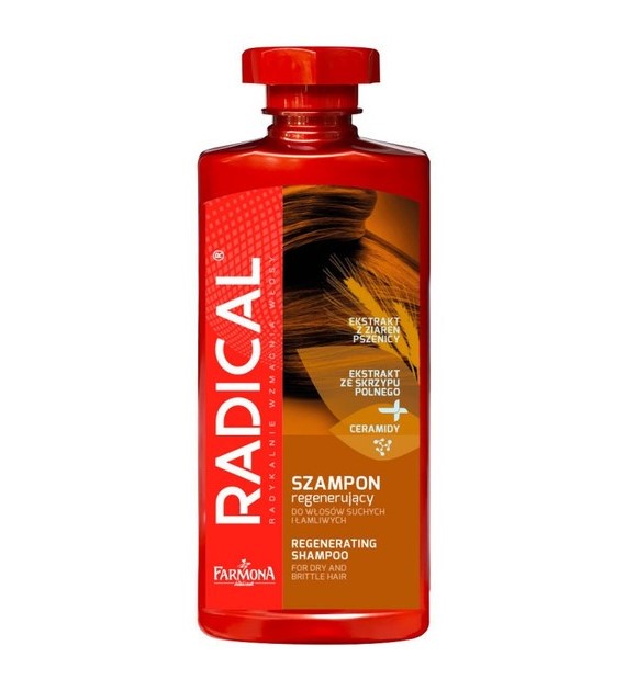 Radical  Szampon regenerujący do włosów suchych i łamliwych  400 ml  (12  szt.w op.zbiorczym)