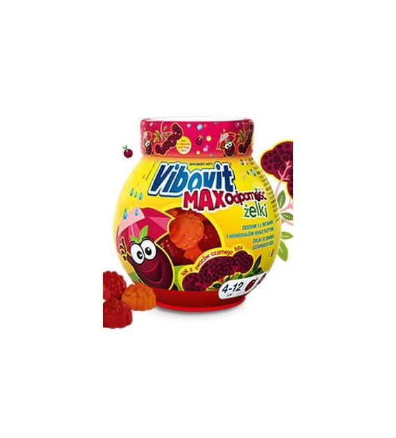 Vibovit Junior Max Odporność żelki / 50szt