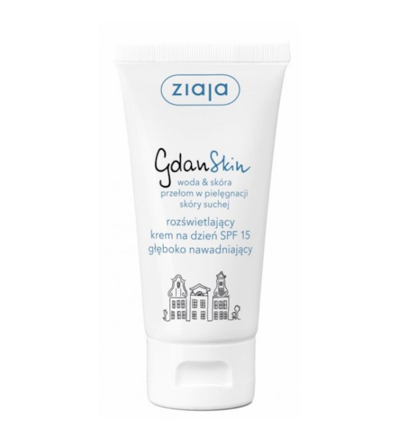GDANSKIN KREM NA DZIEŃ SPF 15 ROZŚWIETLAJĄCY 50 ml
