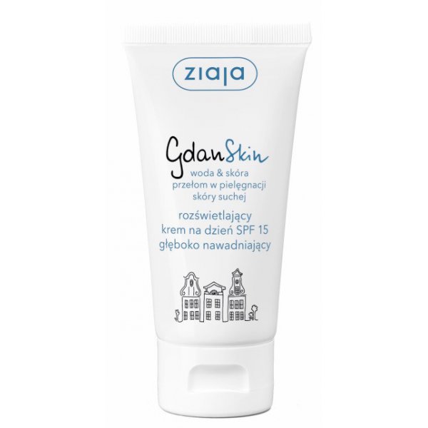 GDANSKIN KREM NA DZIEŃ SPF 15 ROZŚWIETLAJĄCY  50 ml