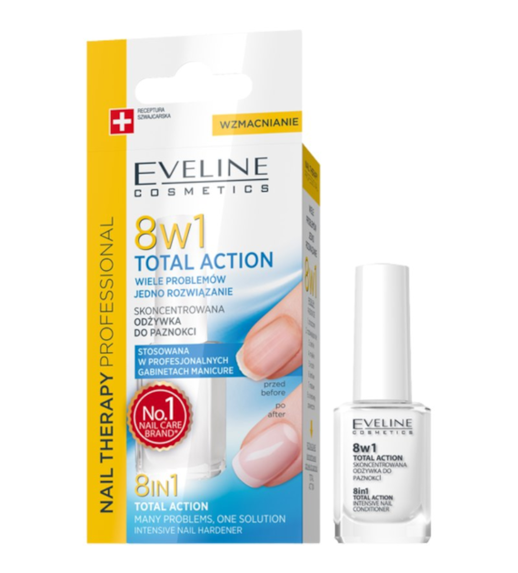 NAIL THERAPY PROFESSIONAL - odżywka do paznokci 8w1 /12 ml