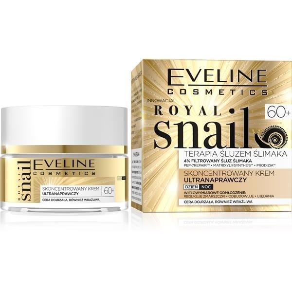 ROYAL SNAIL 60+ KREM DO TWARZY 50ML DZIEŃ/NOC ULTRANAPRAWCZY