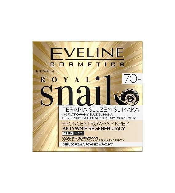 ROYAL SNAIL AKTYWNIE REGENERUJĄCY KREM DZIEŃ/NOC 70+50ML