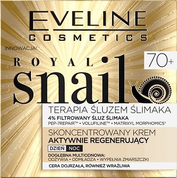 ROYAL SNAIL AKTYWNIE REGENERUJĄCY KREM DZIEŃ/NOC 70+50ML