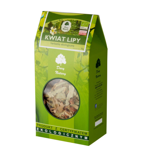 DARY - Herbata expresowa  : Lipa kwiat EKO  30g