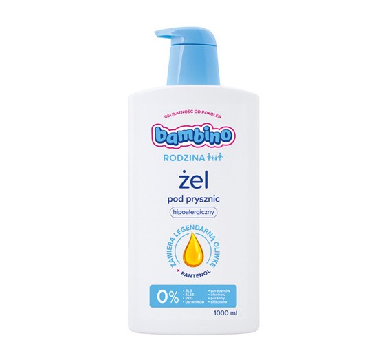 BAMBINO RODZINA - Żel pod prysznic MICERALNY / 1000ml