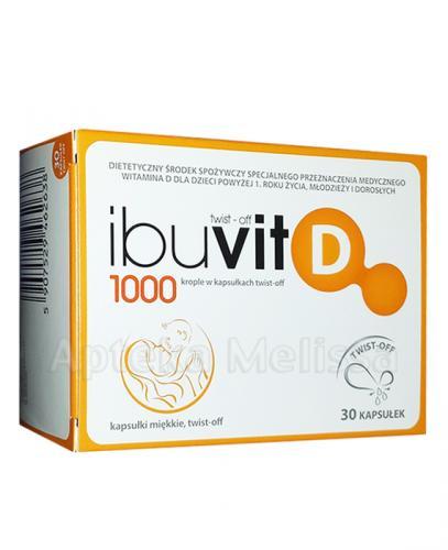 Ibuvit D1000 30 kapsułek / od 1 roku życia