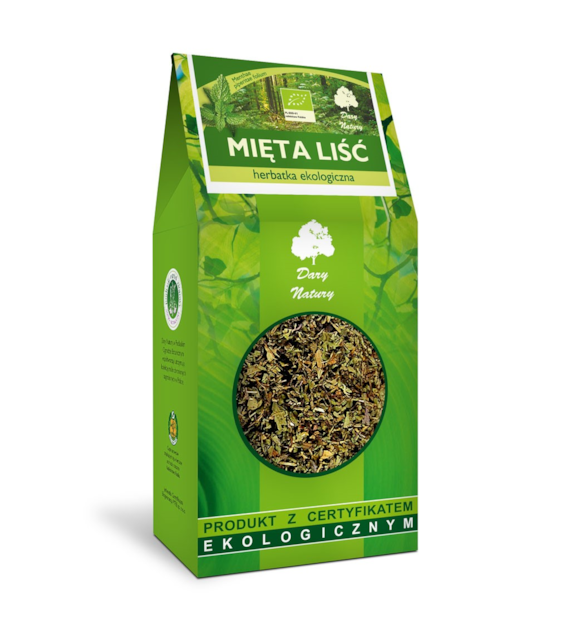 DARY - Herbata expresowa  : Mięta liść EKO  100g