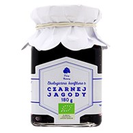 Konfitura z czarnej jagody EKO 180g