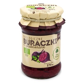 Buraczki przecierane pasteryzowane EKO 270g