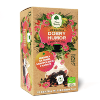 Herbatka Dobry humor EKO - herbatka w piramidkach 15x3g