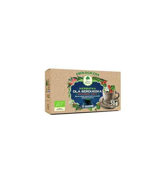 Herbatka Dla serduszka EKO 25x2g - Suplement diety
