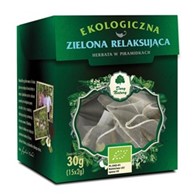 Herbata Zielona relaksująca EKO 15x2g - w piramidkach