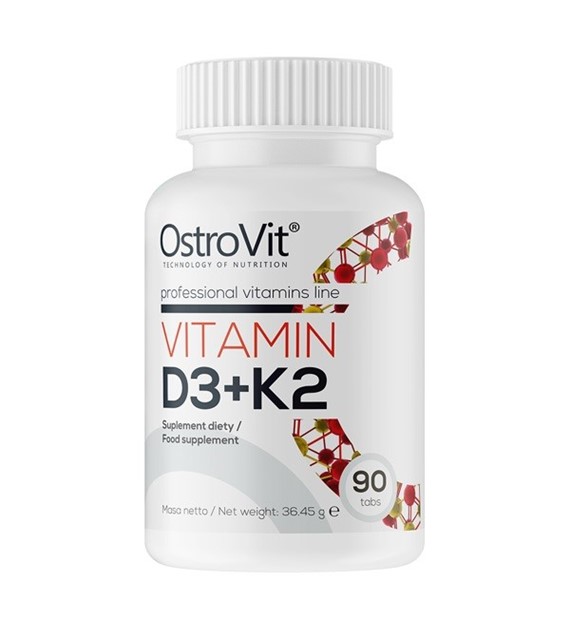 OstroVit VITAMIN D3 + K2 90tabs