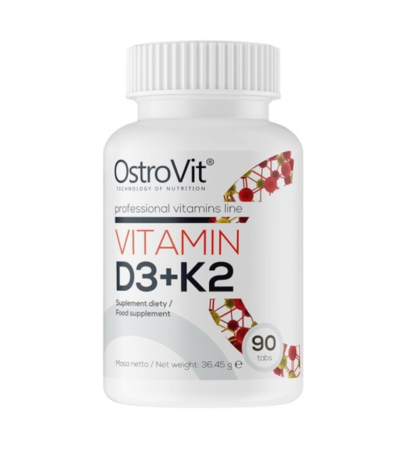 OstroVit VITAMIN D3 + K2 90tabs