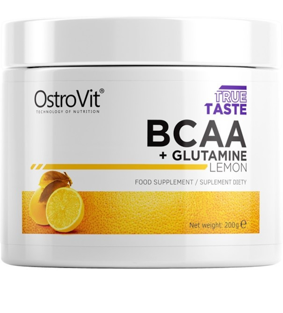 OstroVit BCAA + GLUTAMINA 200g lemon