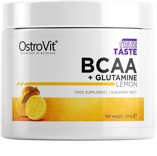 OstroVit BCAA + GLUTAMINA 200g lemon