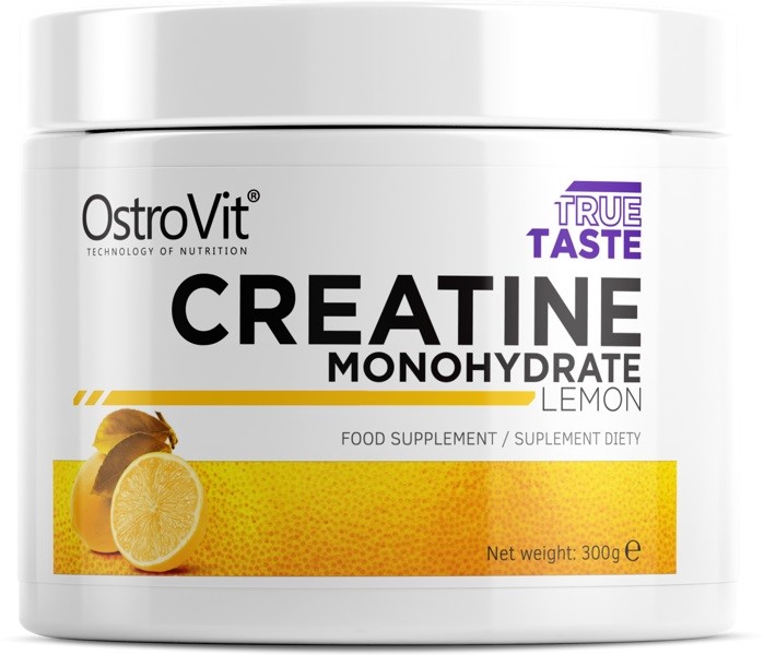 OstroVit Monohydrat Kreatyny 300 g - Cytrynowy