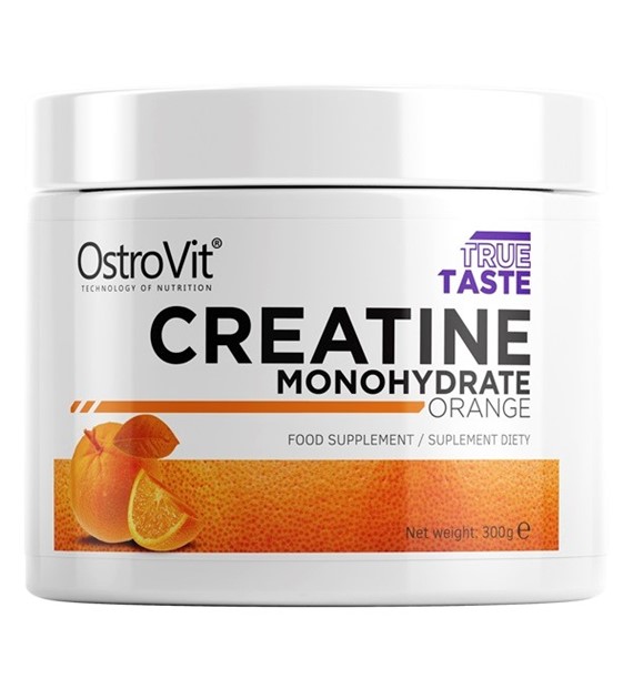 OstroVit Monohydrat Kreatyny 300 g - Pomarańczowy