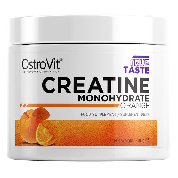 OstroVit Monohydrat Kreatyny 300 g - Pomarańczowy