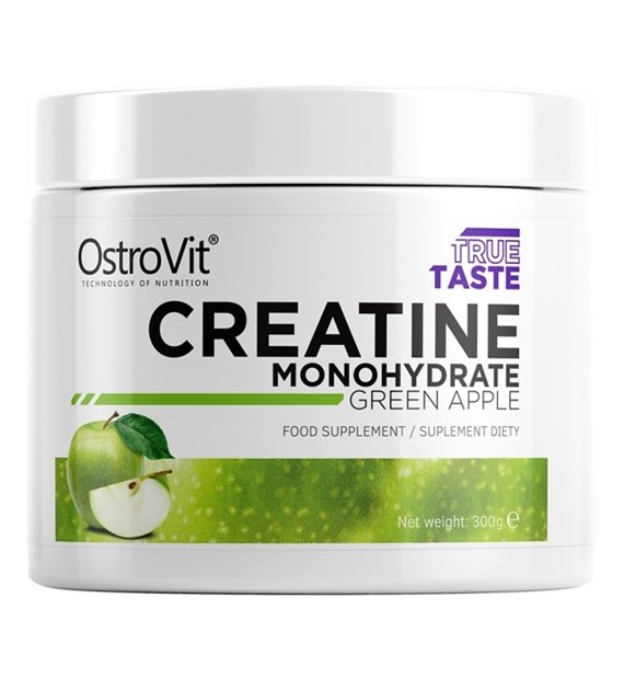 OstroVit Monohydrat Kreatyny 300 g - Zielone jabłko