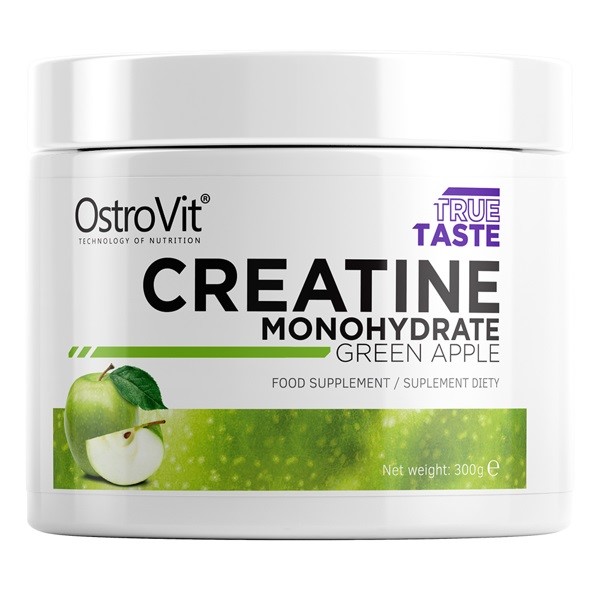 OstroVit Monohydrat Kreatyny 300 g - Zielone jabłko