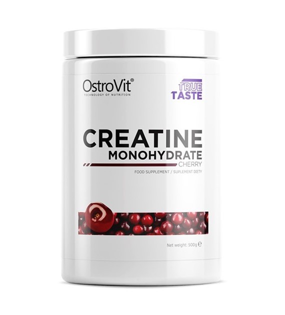 OstroVit Monohydrat Kreatyny 500 g cherry