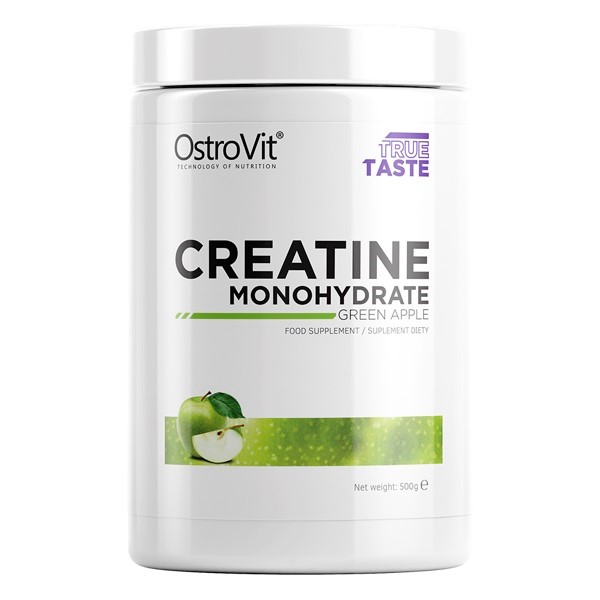 OstroVit Monohydrat Kreatyny 500 g green apple