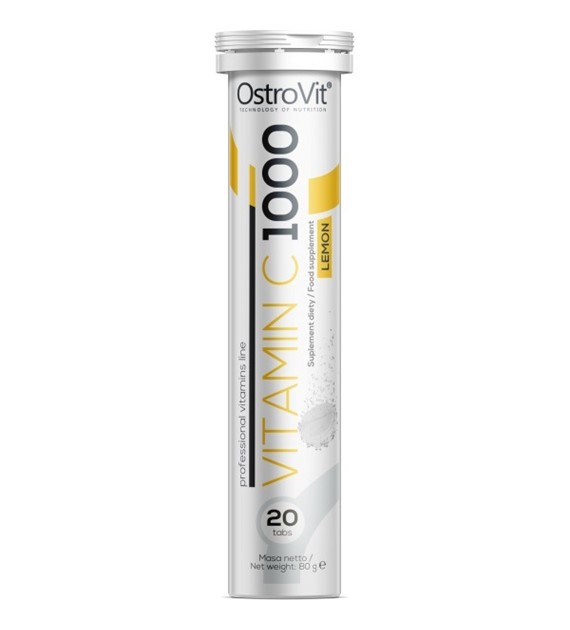 *OstroVit Vitamin C 1000 20 tabs (tabletki musujace)