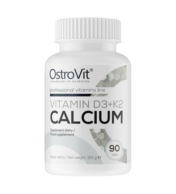 OstroVit VITAMIN D3 + K2 CALCIUM 90 tabl