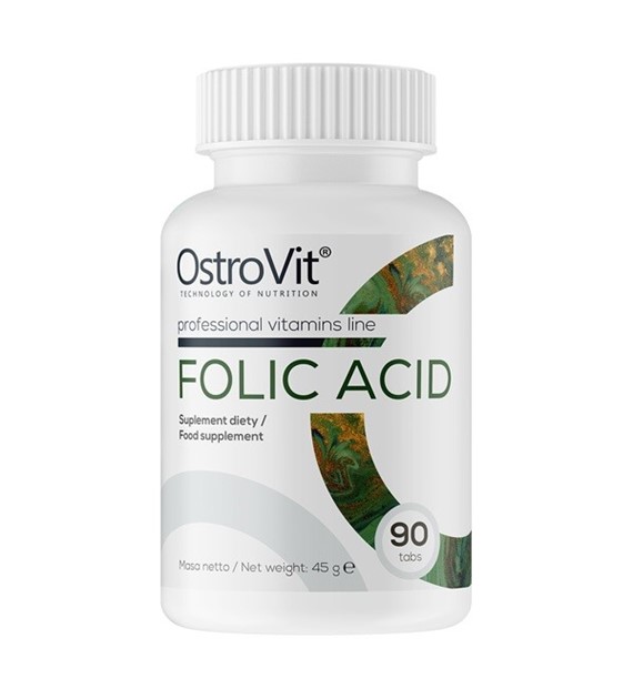 *OstroVit Folic Acid 90 tabs