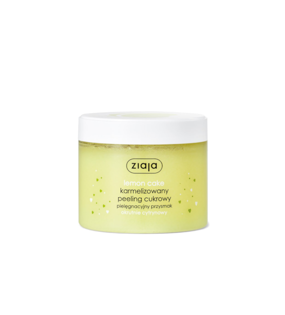 PIELĘGNACYJNE PRZYSMAKI LEMON CAKE PEELING CUKROWY 300 ml