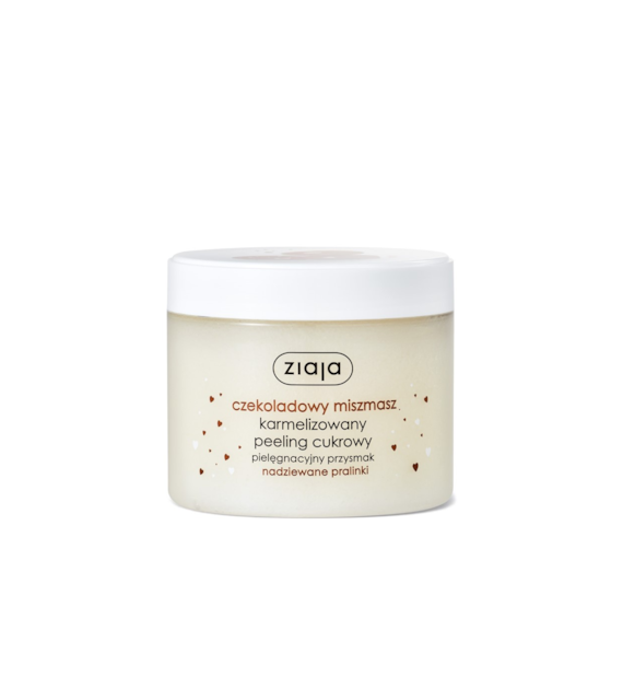 PIELĘGNACYJNE PRZYSMAKI CZEKOLADOWY MISZMASZ PEELING CUKROWY 300 ml