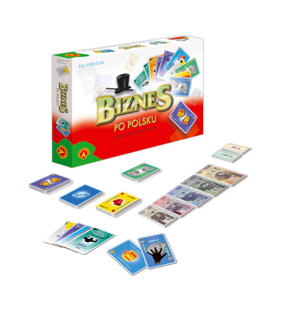 GRA  BIZNES PO POLSKU - GRA PODRÓŻNA