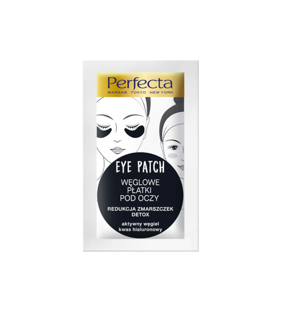 PERFECTA EYE PATCH Płatki pod oczy WĘGLOWE 1 SZT