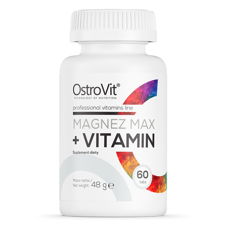 OSTROVIT - MAGNEZ MAX + VITAMIN 60 tabs