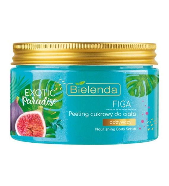 EXOTIC PARADISE Peeling cukrowy do ciała odżywczy Figa 350 g