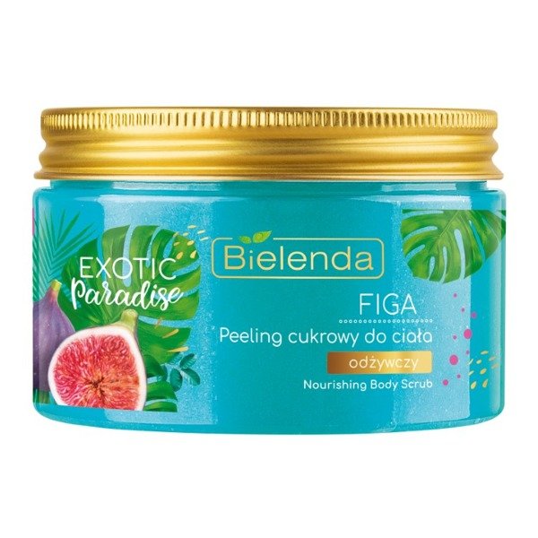 BIELENDA - EXOTIC PARADISE Peeling cukrowy do ciała odżywczy Figa 350 g