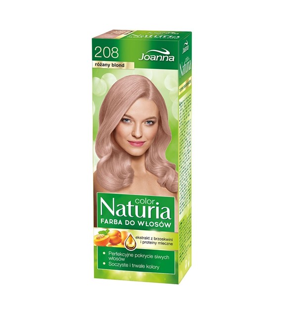 NATURIA COLOR Farba Różany blond  (208)  2022