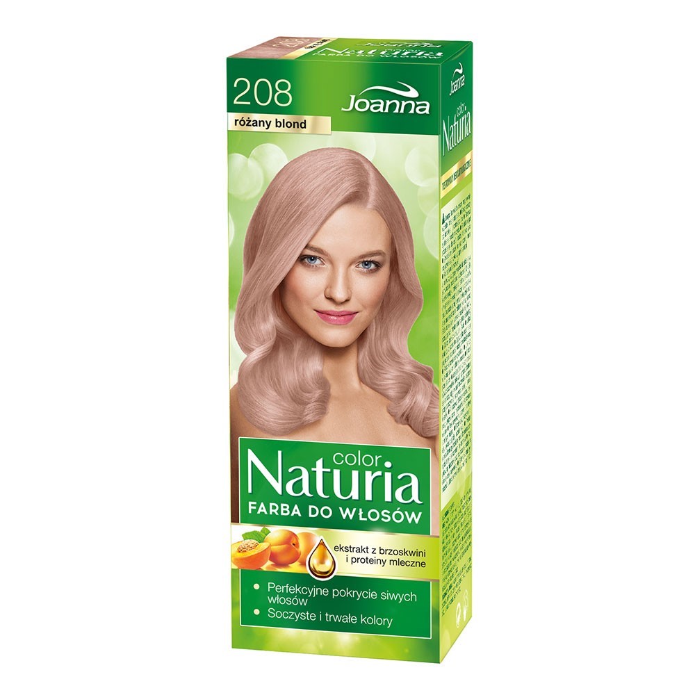 NATURIA COLOR Farba Różany blond  (208)