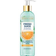 BIELENDA - FRESH JUICE Nawilżający żel micelarny do mycia twarzy Pomarańcza 190 g