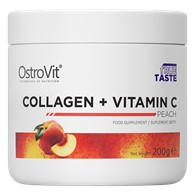 OstroVit Collagen + Vitamin C 200 g  brzoskwiniowy
