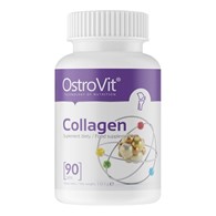 OstroVit Collagen + Vitamin C 400 g czarna porzeczka