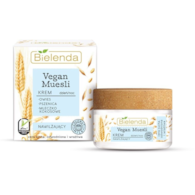 VEGAN MUESLI Krem nawilżający  owies + pszenica + mleczko kokosowe 50 ml